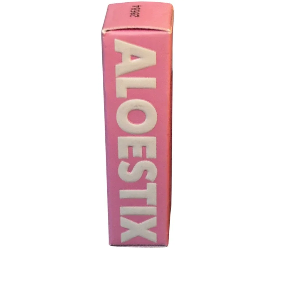 Aloestix Pomegranate Lip Balm 0.25 oz 7g Moisturizing Lip Treatment Pink Box